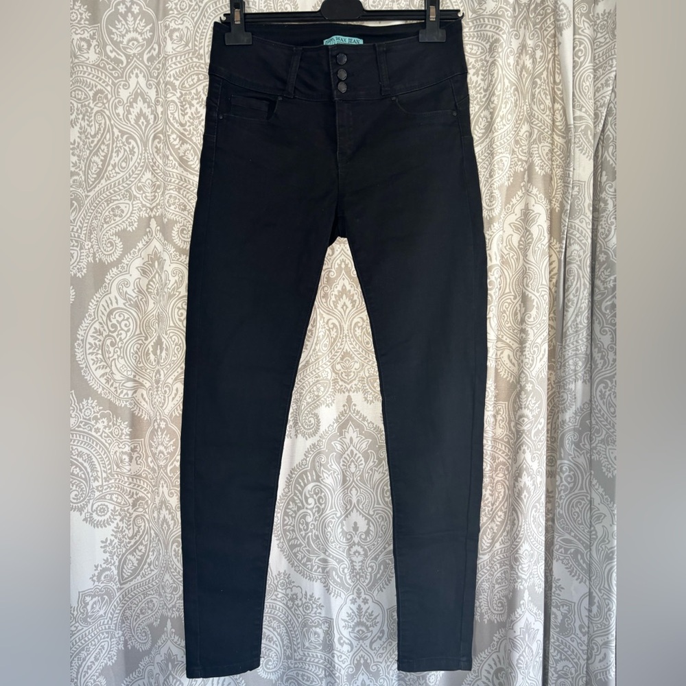 Black Stretch Skinny Jeans 🍑 Size 9